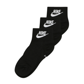 Nike Sportwear Everyday Essential Ankle Socks 3-Pack Black/ White DX5074-010