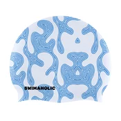 Plavalna kapa swimaholic labyrinth seamless cap