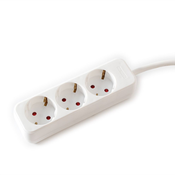 VALUE 19.99.1072 produžni kabel 1,5 m 3 utičnice naizmjenične struje U zatvorenom Bijelo