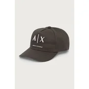 Armani Exchange baseball kapa moška bombažna