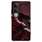 Silikonski črni ovitek za Vivo V50 Lite 5G - Cherry stone