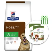 Hills Prescription Diet Canine j/d Reduced Calorie 12 kg + 2x priboljški BREZPLAČNO