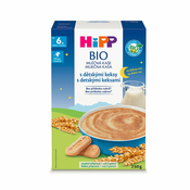 HiPP BIO Mliječna kaša laku noć sa dječjim keksima od 6 mjeseci, 250 g