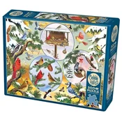 Cobble Hill Puzzle Čarobnost ptic pozimi 500 kosov