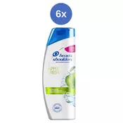 H&S šampon Apple Fresh 6x250ml