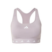 ADIDAS PERFORMANCE Sportski grudnjak Powerreact Training Medium-support Techfit, pastelno ljubičasta / bijela