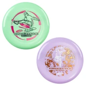 Wham-O Wham-O Frisbee Freestyle Disc 160 g, 26.67 cm, trpežen in prožen PE za plažo na prostem, družinska zabava -2 pakiranja, (22088669)