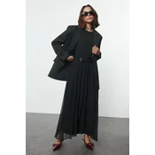 Trendyol Modest Ženska haljina Tctaw25Eb00089, Crna