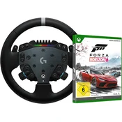 Logitech G RS50 sistem črne barve z igro Forza Horizon 6 za Xbox