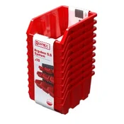 Komplet 10x Ergobox 0,5 System rdeč 65646