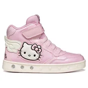 Geox čevelj gležnjar J668WC J SKYLIN C8005 0NFQ6 HELLO KITTY D pink 27