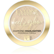 EVELINE COSMETICS kompaktni osvetljevalec - Feel The Glow Diamond Highlighter - Sparkle