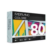 Papir barvni a4 fabriano colore pastelne barve 80gr FABRIANO - SV.MODRA