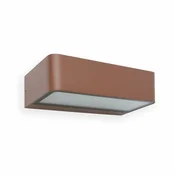 FARO 71309 | Takua Faro zidna svjetiljka 1x LED 450lm 3000K IP65 IK06 rdža smede, opal