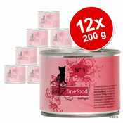 Catz Finefood pločevinka varčno pakiranje 12 x 200 g - Divjačina