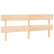 Vidaxl Posteljno vzglavje 204x3x81 cm trdna borovina