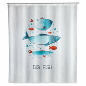 Periva tuš zavjesa Wenko Big Fish, 180 x 200 cm