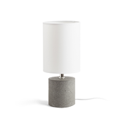 RENDL R13295 CAMINO namizna svetilka, dekorativna bela cement