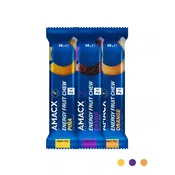 Energijska ploščica Amacx Energy Fruit Chew, 38 g (pomaranč)