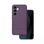 Silikonski ovitek za Samsung Galaxy S25 FE - mat carbon vijola