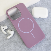 Maska Mag Case Nanobeats za iPhone 15 Pro ljubicasta