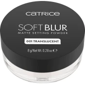 Catrice Soft Blur Matte fiksacijski puder v prahu odtenek 001 Translucent 8 g