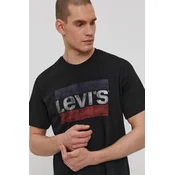 Majica kratkih rukava Levis za muškarce, boja: crna, 39636.0050-Blacks