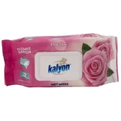 Kalyon Vlažne maramice flower garden pink ruža 72 koma