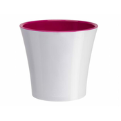eoshop Pokrov za cvetlični lonec UMETNOST samozalivalna plastika sijoče d20cm 3,5l