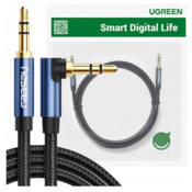 UGREEN Aux kabl 3.5mm metlani 2m Gold AV112