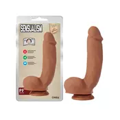 Dildo Sensualism, 21cm, Boja kože