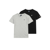 Champion Authentic Athletic Apparel Majica, siva, črna