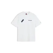 Tommy Jeans Majica NYC modra/mornarska/rdeča/bela