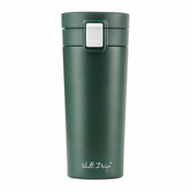 Zelena potovalna termo skodelica Vialli Design Fuori, 400 ml