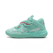 PUMA MB.05 Melo World Basketball Shoes Unisex, Shoes, Aquatic/Red, 48
