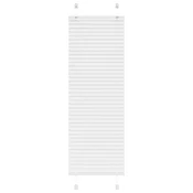 Plisirana roleta bijela 50x150 cm širina tkanine 49,4 cm