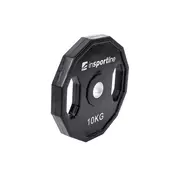Olimpijski plocasti uteg Insportline Ruberton 10 kg (1 kom)