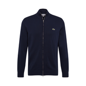 LACOSTE Pletena jopa, modra