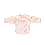 KikkaBoo Portikla sa rukavima i odeljkom za mrvice Arty Pink Pattern (KKB31058)