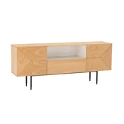 Homestar Komoda NATE 180x40x76 cm hrast