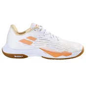 Ženska dvoranska obutev Babolat  Shadow Tour 5 Women White/Yellow  EUR 38,5