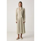 Trussardi obleka A-kroja viskozna
