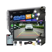 Retoo M010-2DIN Auto Radio sa 7 Dodirnim Zaslonom – Bluetooth, USB, Kamera za Vožnju Unatrag