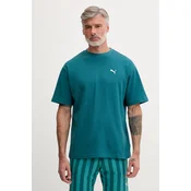 Puma kratka majica moška z bombažem Essential elevated