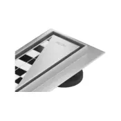 Mexen Flat M13 linijsko odtekanje 2v1 110 cm, inox - 1010110