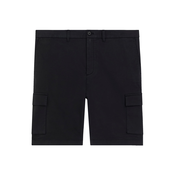Calvin Klein Kratke hlače iz tkanine Modern Twill K10K114067 Črna Regular Fit
