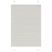 Plisirana roleta svijetlosiva 90x150 cm širina tkanine 89,4 cm