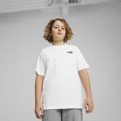 PUMA ESS Small No. 1 Logo Relaxed Tee Youth, Clothing, White, 4-5Y