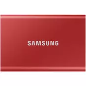 SAMSUNG Portable T7 2TB crveni eksterni SSD MU-PC2T0R