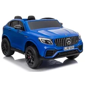 slomart Akumulatorski avto Mercedes GLC 63S, dvosed, moder lakiran